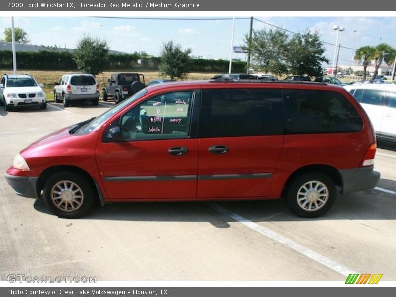 Toreador Red Metallic / Medium Graphite 2000 Ford Windstar LX