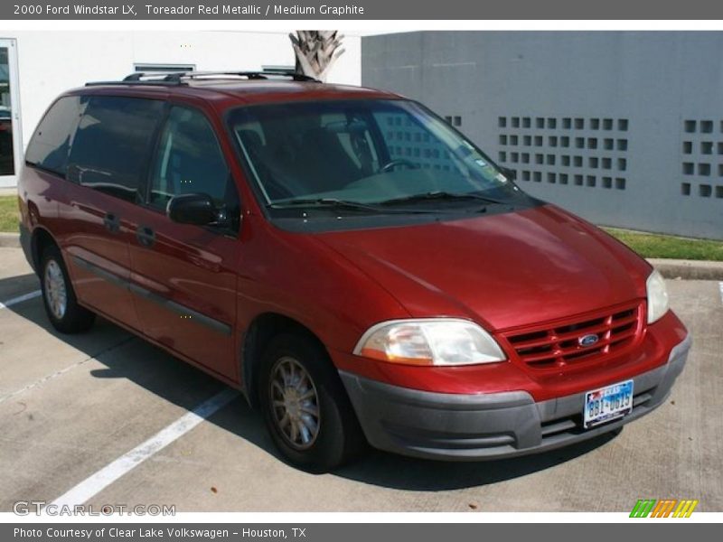 Toreador Red Metallic / Medium Graphite 2000 Ford Windstar LX