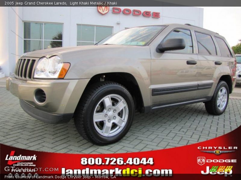 Light Khaki Metallic / Khaki 2005 Jeep Grand Cherokee Laredo