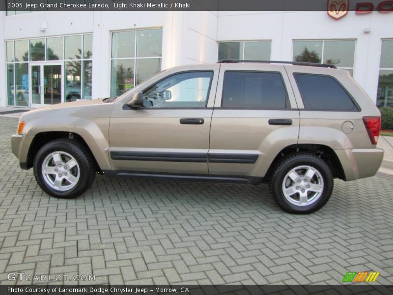 Light Khaki Metallic / Khaki 2005 Jeep Grand Cherokee Laredo