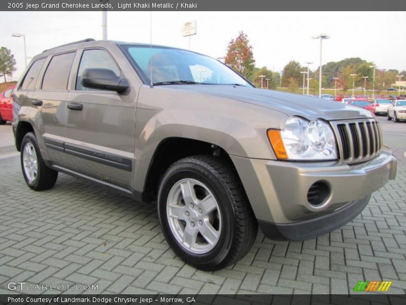 Light Khaki Metallic / Khaki 2005 Jeep Grand Cherokee Laredo