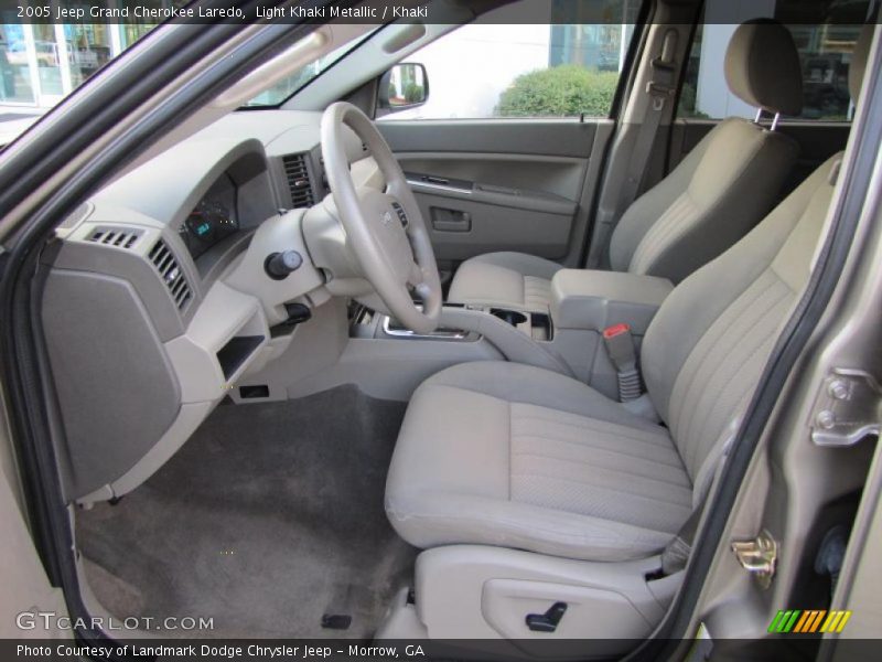 Light Khaki Metallic / Khaki 2005 Jeep Grand Cherokee Laredo