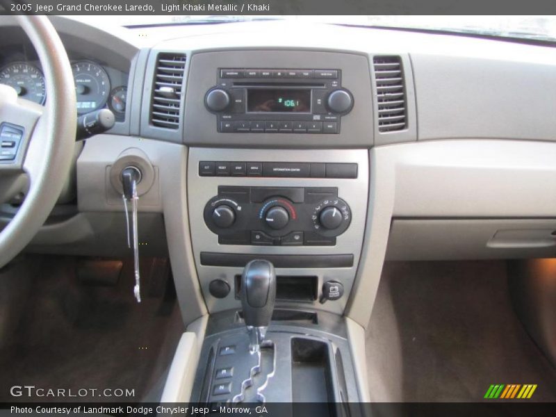 Light Khaki Metallic / Khaki 2005 Jeep Grand Cherokee Laredo