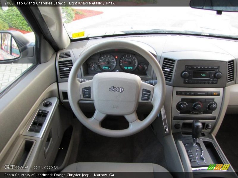 Light Khaki Metallic / Khaki 2005 Jeep Grand Cherokee Laredo