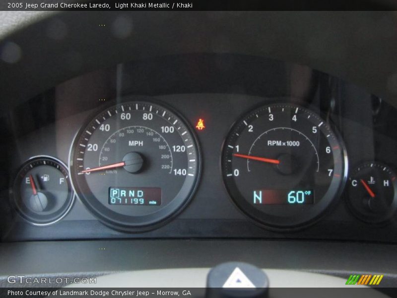 Light Khaki Metallic / Khaki 2005 Jeep Grand Cherokee Laredo