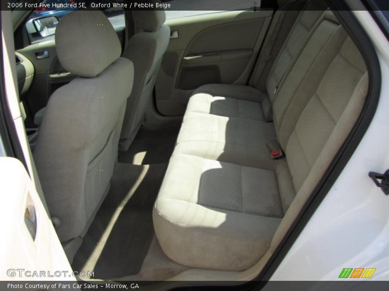 Oxford White / Pebble Beige 2006 Ford Five Hundred SE