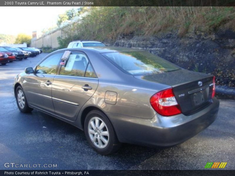 Phantom Gray Pearl / Stone 2003 Toyota Camry LE