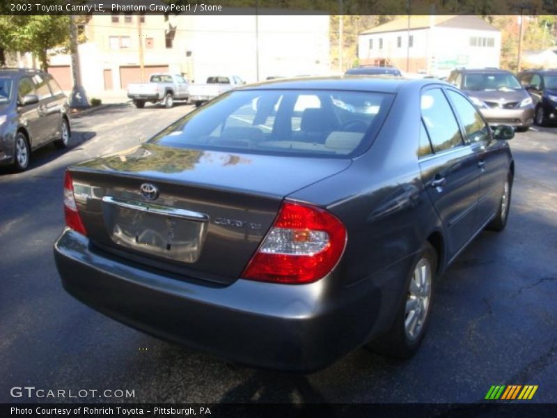 Phantom Gray Pearl / Stone 2003 Toyota Camry LE