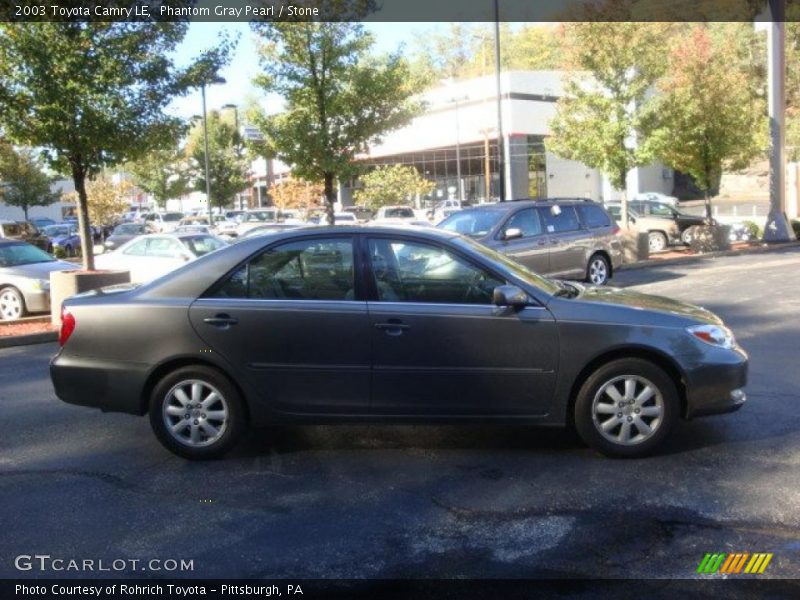 Phantom Gray Pearl / Stone 2003 Toyota Camry LE