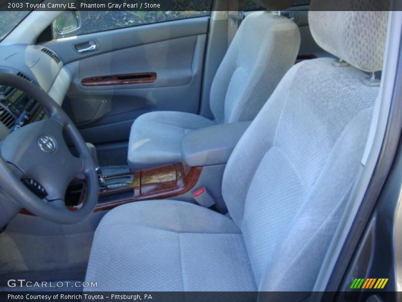 Phantom Gray Pearl / Stone 2003 Toyota Camry LE