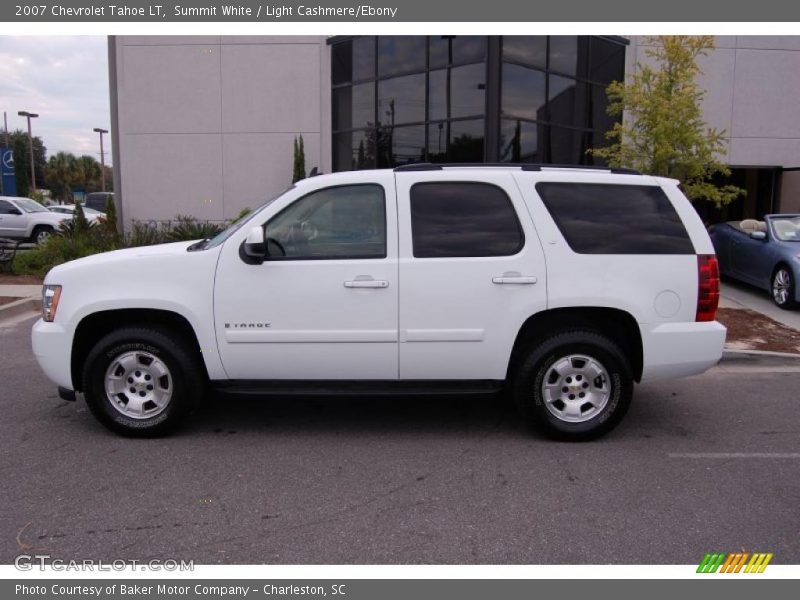 Summit White / Light Cashmere/Ebony 2007 Chevrolet Tahoe LT