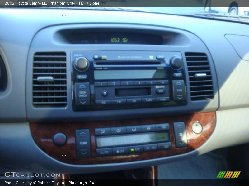 Phantom Gray Pearl / Stone 2003 Toyota Camry LE