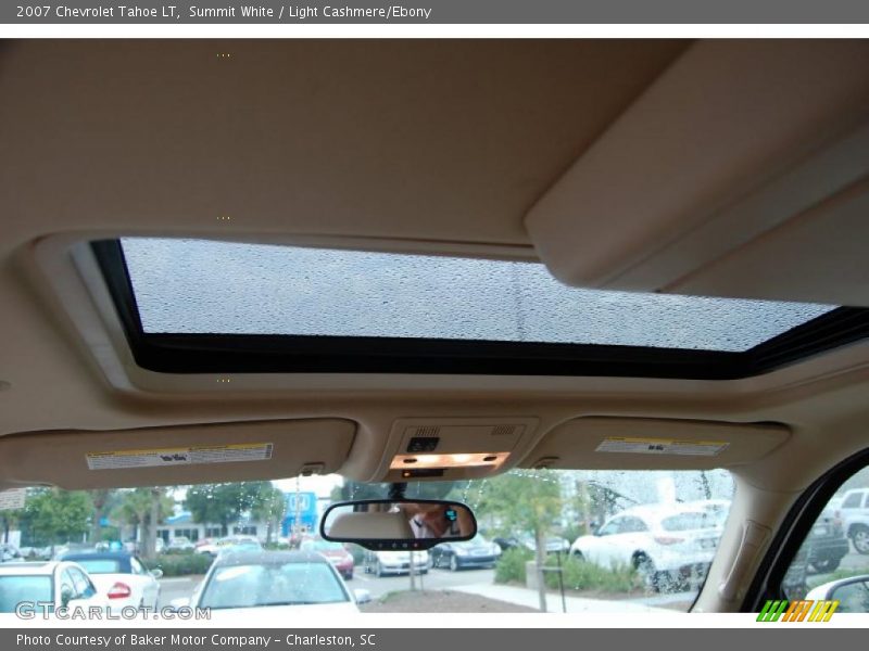 Summit White / Light Cashmere/Ebony 2007 Chevrolet Tahoe LT