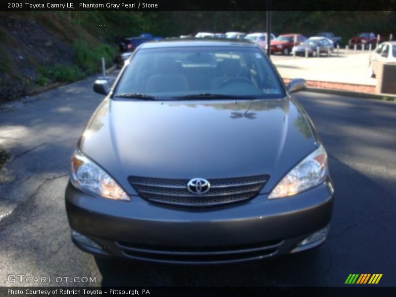 Phantom Gray Pearl / Stone 2003 Toyota Camry LE