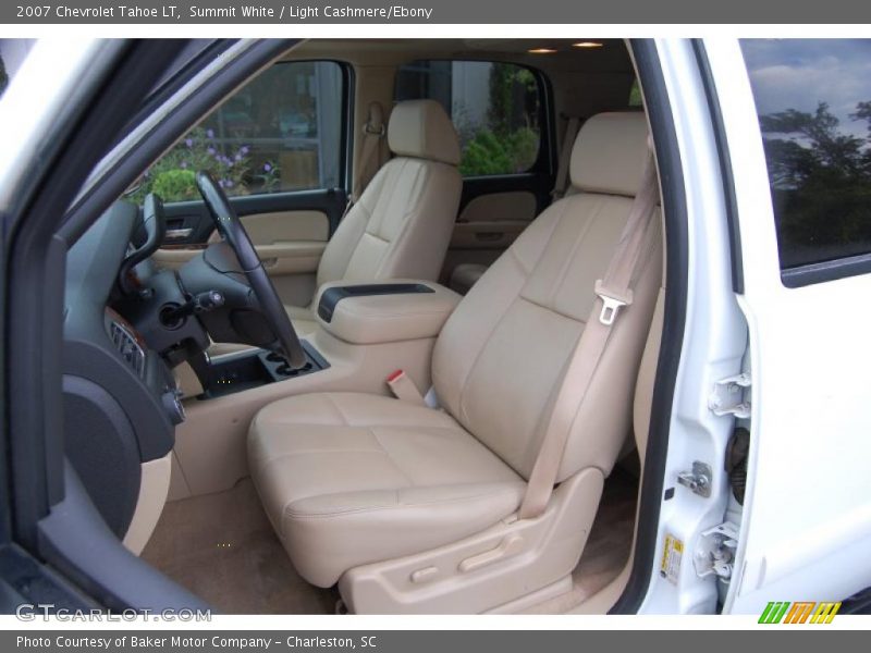 Summit White / Light Cashmere/Ebony 2007 Chevrolet Tahoe LT