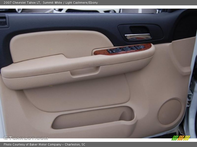 Summit White / Light Cashmere/Ebony 2007 Chevrolet Tahoe LT