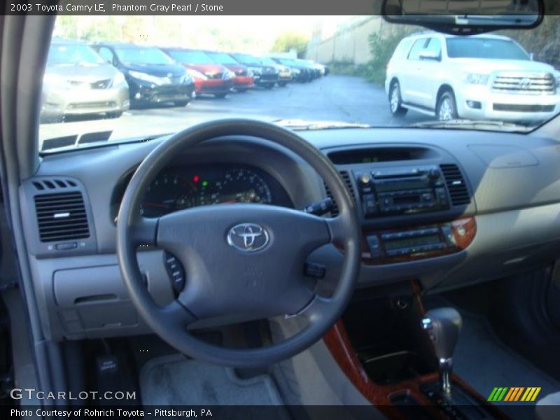 Phantom Gray Pearl / Stone 2003 Toyota Camry LE