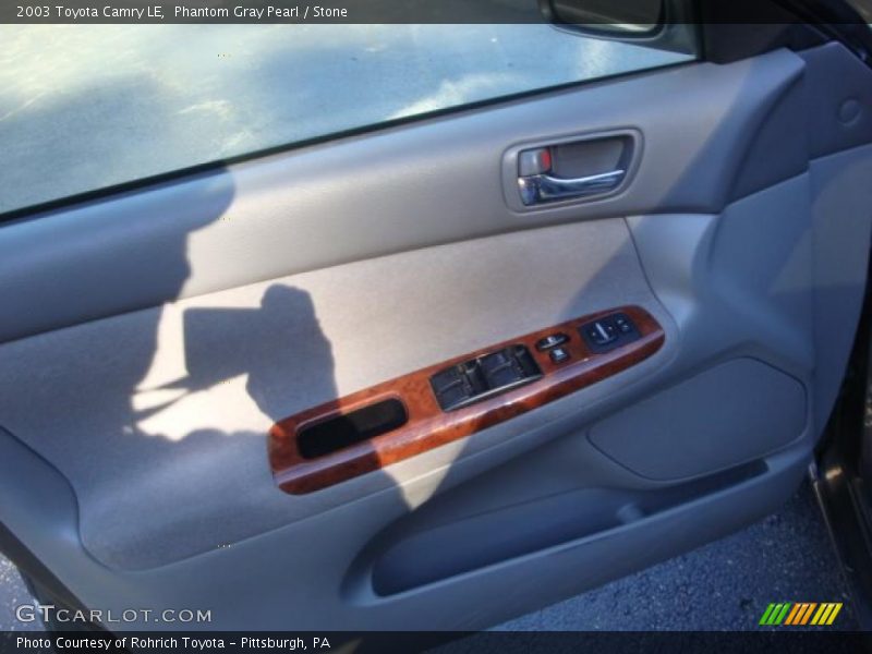 Phantom Gray Pearl / Stone 2003 Toyota Camry LE