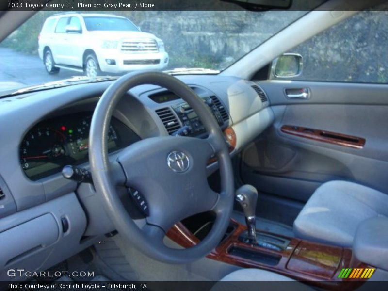 Phantom Gray Pearl / Stone 2003 Toyota Camry LE