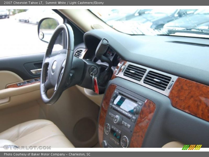 Summit White / Light Cashmere/Ebony 2007 Chevrolet Tahoe LT