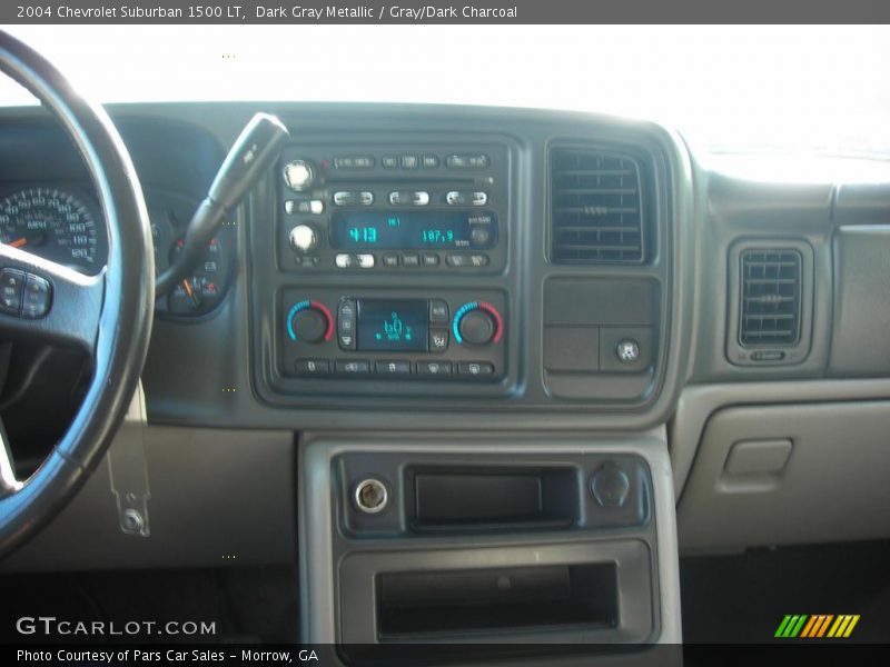 Dark Gray Metallic / Gray/Dark Charcoal 2004 Chevrolet Suburban 1500 LT