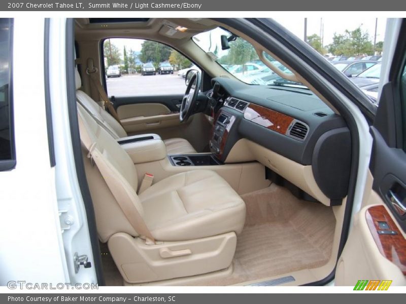 Summit White / Light Cashmere/Ebony 2007 Chevrolet Tahoe LT