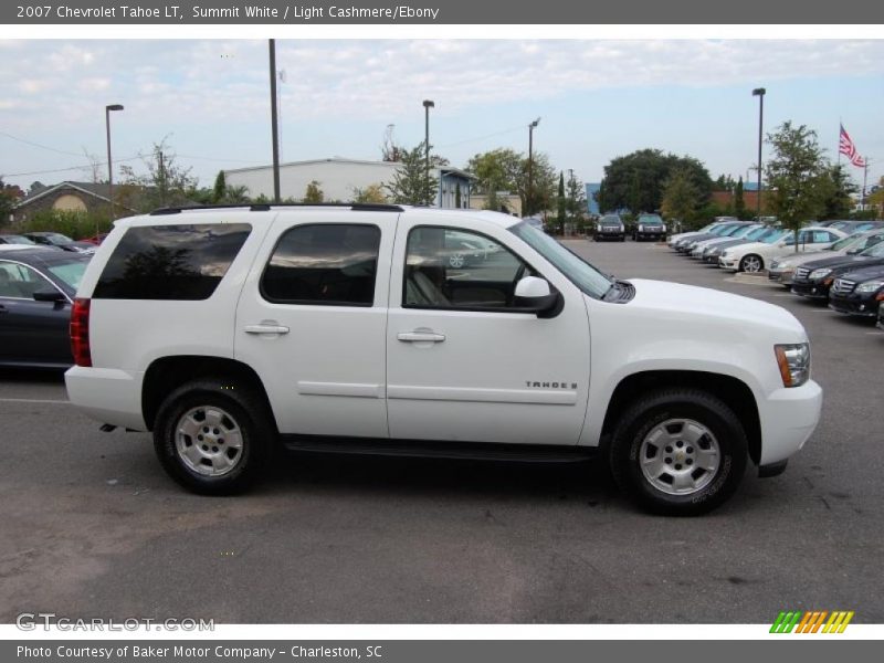 Summit White / Light Cashmere/Ebony 2007 Chevrolet Tahoe LT