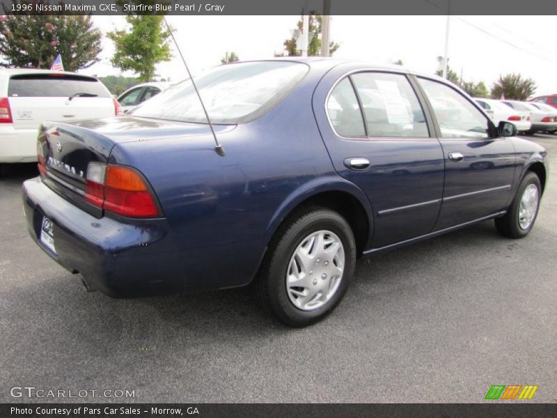 Starfire Blue Pearl / Gray 1996 Nissan Maxima GXE