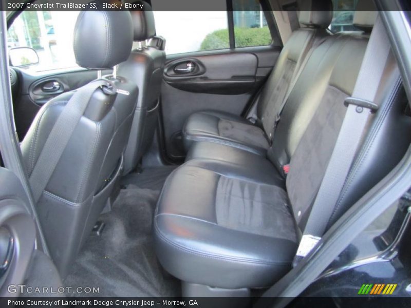  2007 TrailBlazer SS Ebony Interior