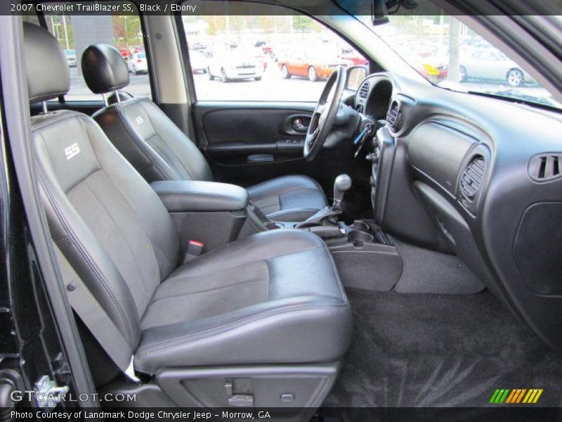  2007 TrailBlazer SS Ebony Interior