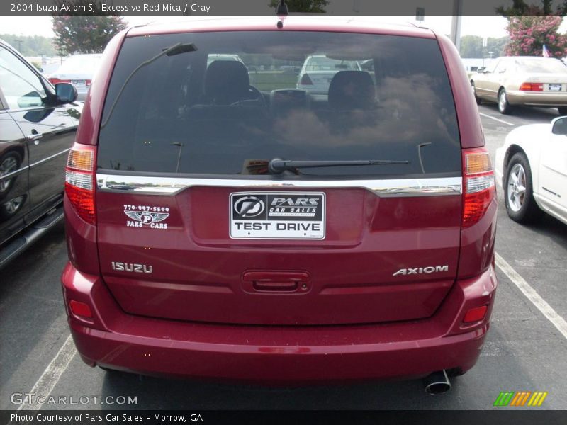 Excessive Red Mica / Gray 2004 Isuzu Axiom S