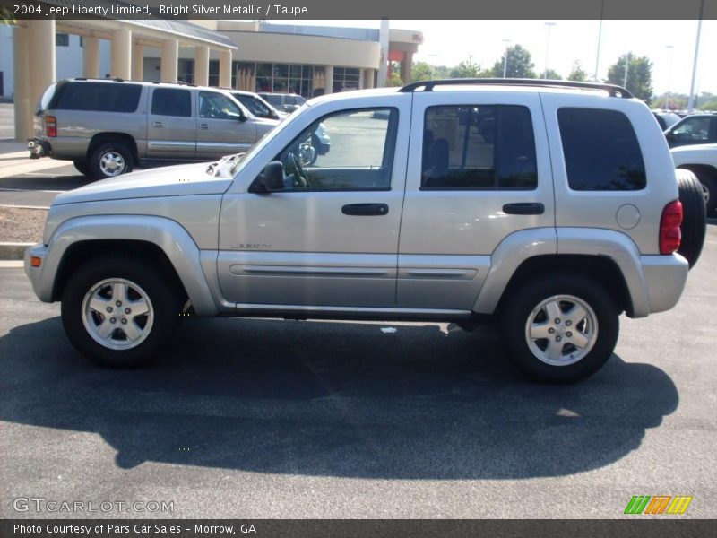 Bright Silver Metallic / Taupe 2004 Jeep Liberty Limited