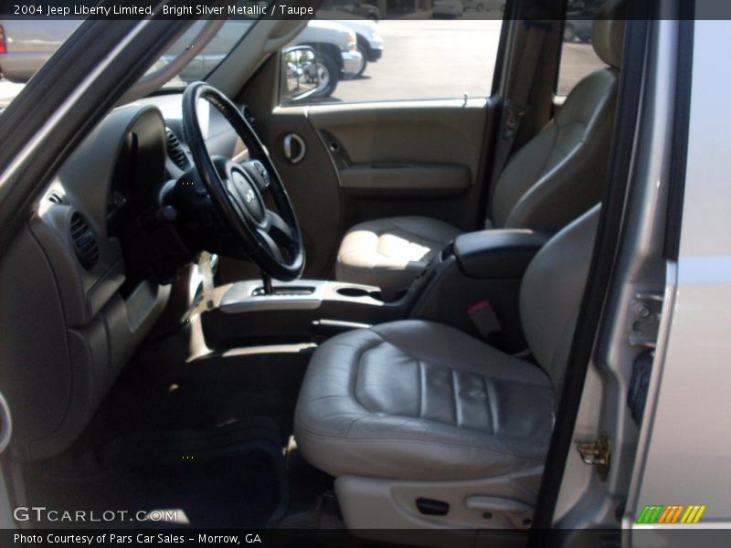 Bright Silver Metallic / Taupe 2004 Jeep Liberty Limited