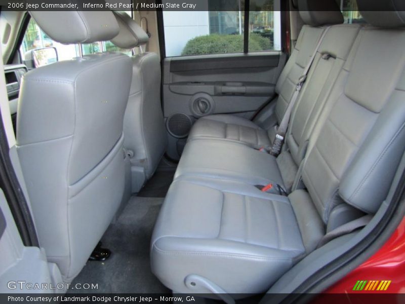 Inferno Red Pearl / Medium Slate Gray 2006 Jeep Commander