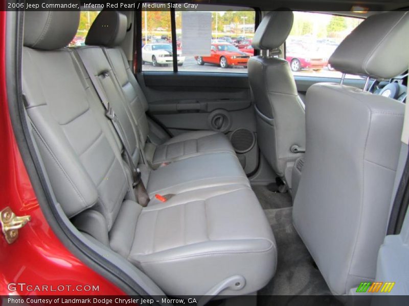 Inferno Red Pearl / Medium Slate Gray 2006 Jeep Commander
