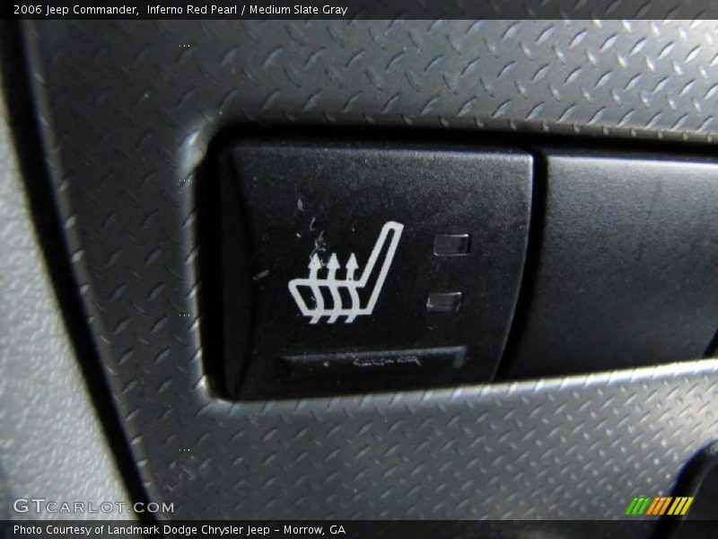 Inferno Red Pearl / Medium Slate Gray 2006 Jeep Commander