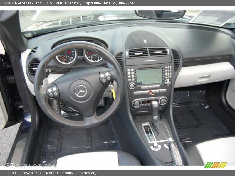 Dashboard of 2007 SLK 55 AMG Roadster