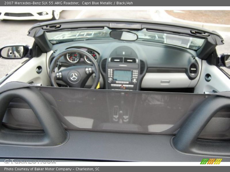  2007 SLK 55 AMG Roadster Black/Ash Interior