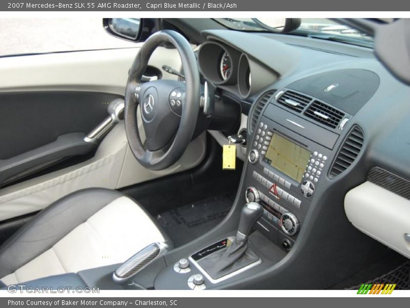 Dashboard of 2007 SLK 55 AMG Roadster