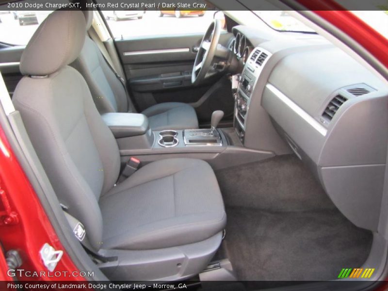 Inferno Red Crystal Pearl / Dark Slate Gray 2010 Dodge Charger SXT