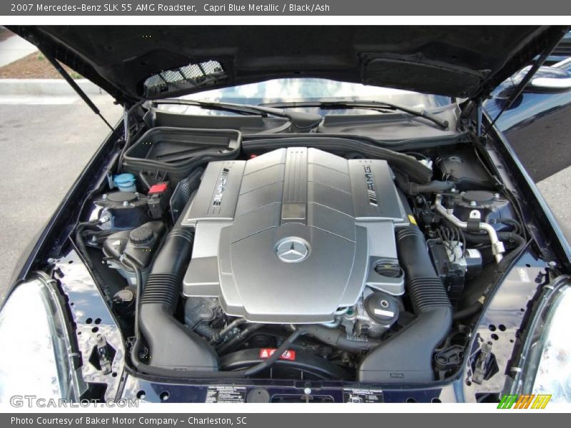  2007 SLK 55 AMG Roadster Engine - 5.5 Liter AMG SOHC 24-Valve V8