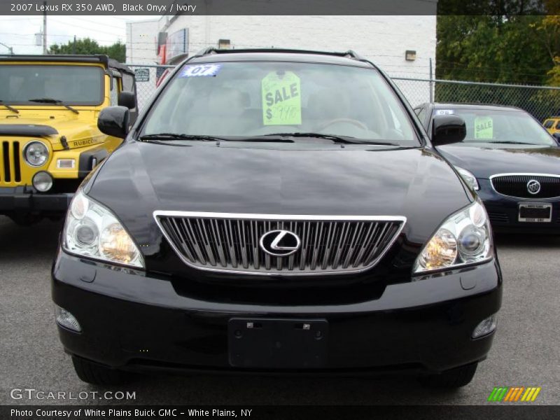Black Onyx / Ivory 2007 Lexus RX 350 AWD
