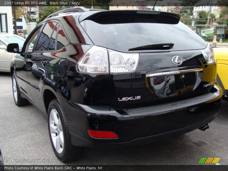 Black Onyx / Ivory 2007 Lexus RX 350 AWD