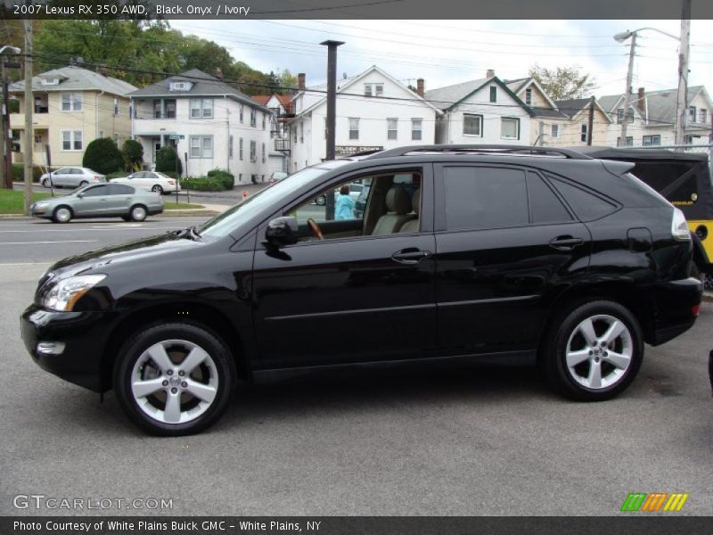 Black Onyx / Ivory 2007 Lexus RX 350 AWD