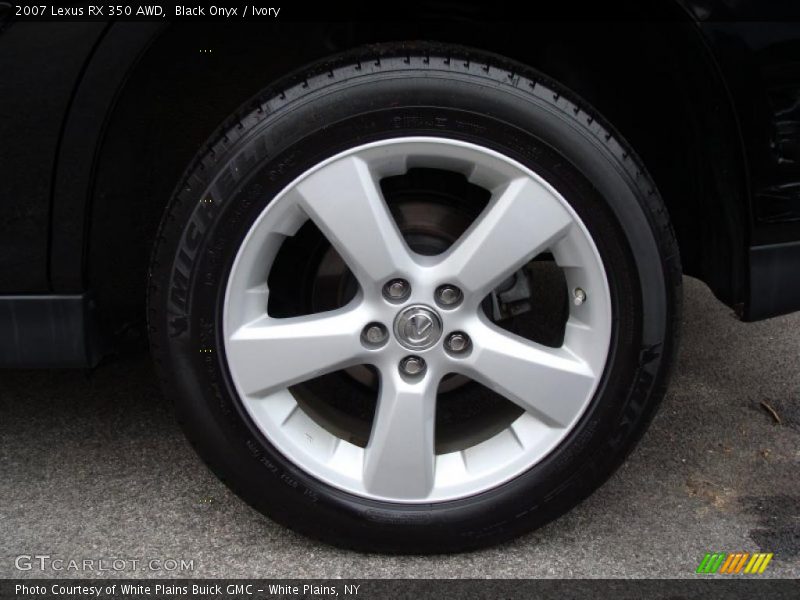 Black Onyx / Ivory 2007 Lexus RX 350 AWD