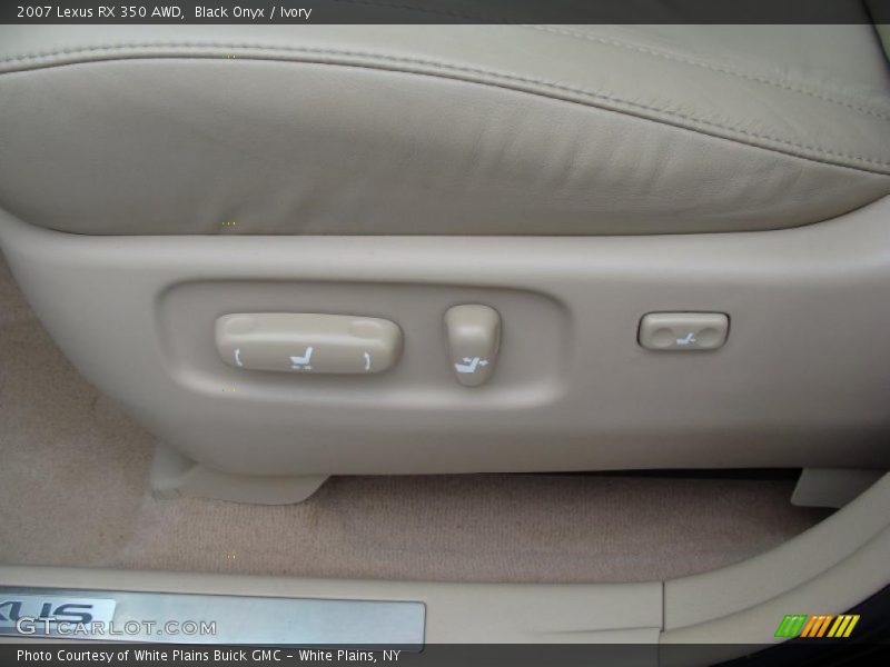 Black Onyx / Ivory 2007 Lexus RX 350 AWD