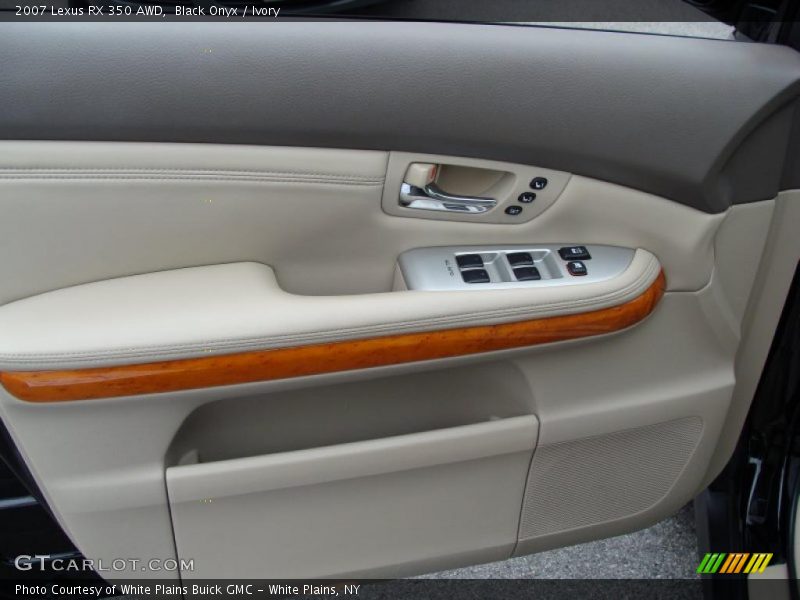 Black Onyx / Ivory 2007 Lexus RX 350 AWD