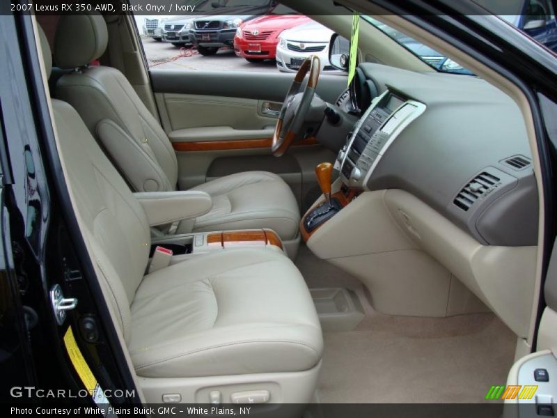 Black Onyx / Ivory 2007 Lexus RX 350 AWD