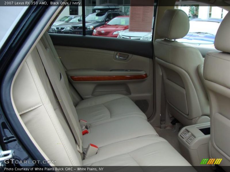 Black Onyx / Ivory 2007 Lexus RX 350 AWD