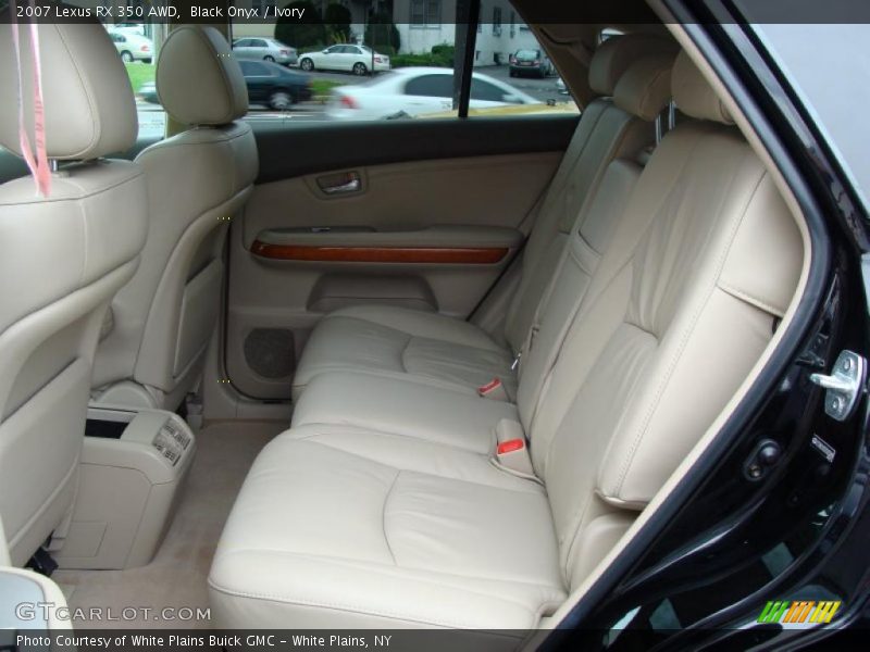 Black Onyx / Ivory 2007 Lexus RX 350 AWD